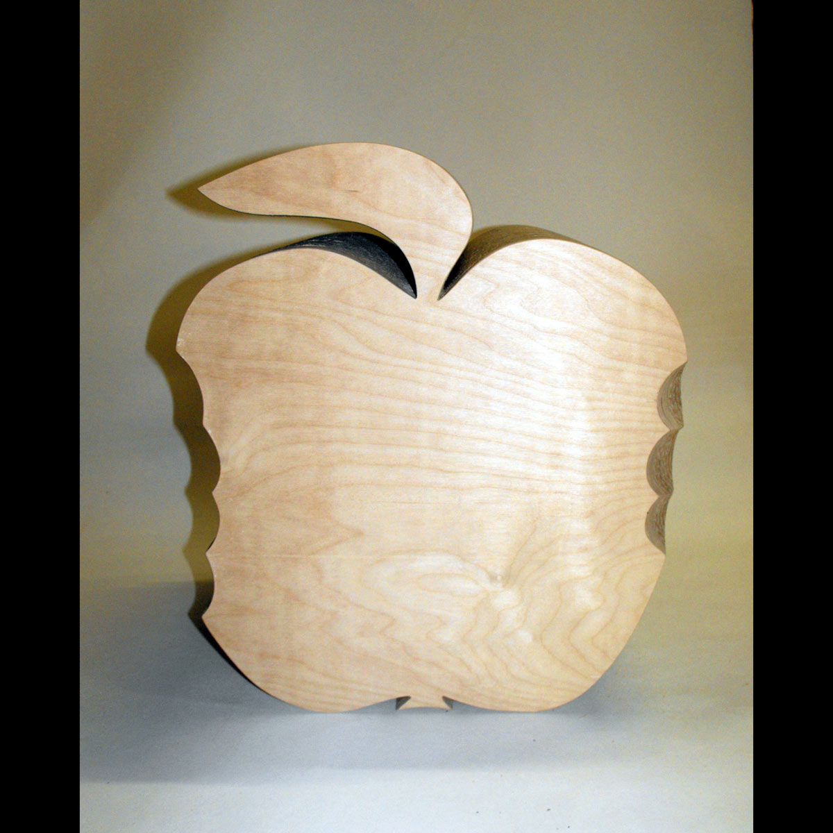 Real Apple cardboard stool