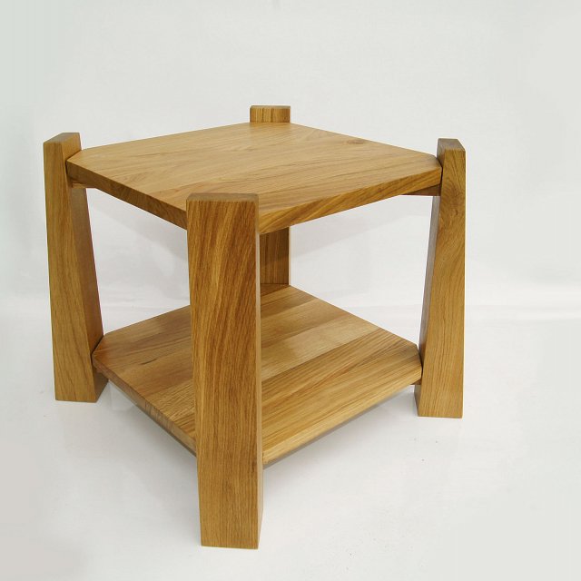 Tower side table